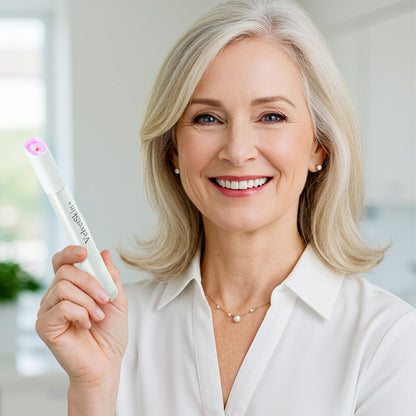 🇩🇪Bikenda® VelvetSkin+ All-in-One Laser Eraser Pen (mit CO₂-Lasertechnologie - entfernt effektiv Muttermale, Warzen, Hautanhängsel, Pigmentflecken und andere Hautunreinheiten)